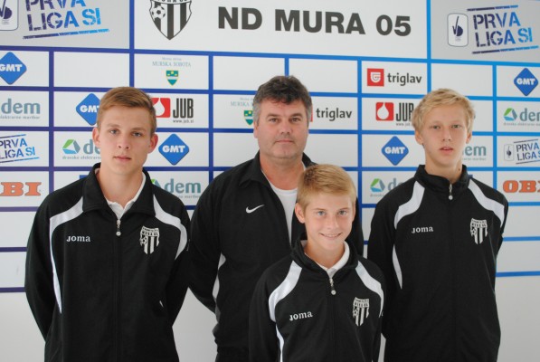 Nogometna šola Mura 05 dala štipendije trem talentiranim igralcem